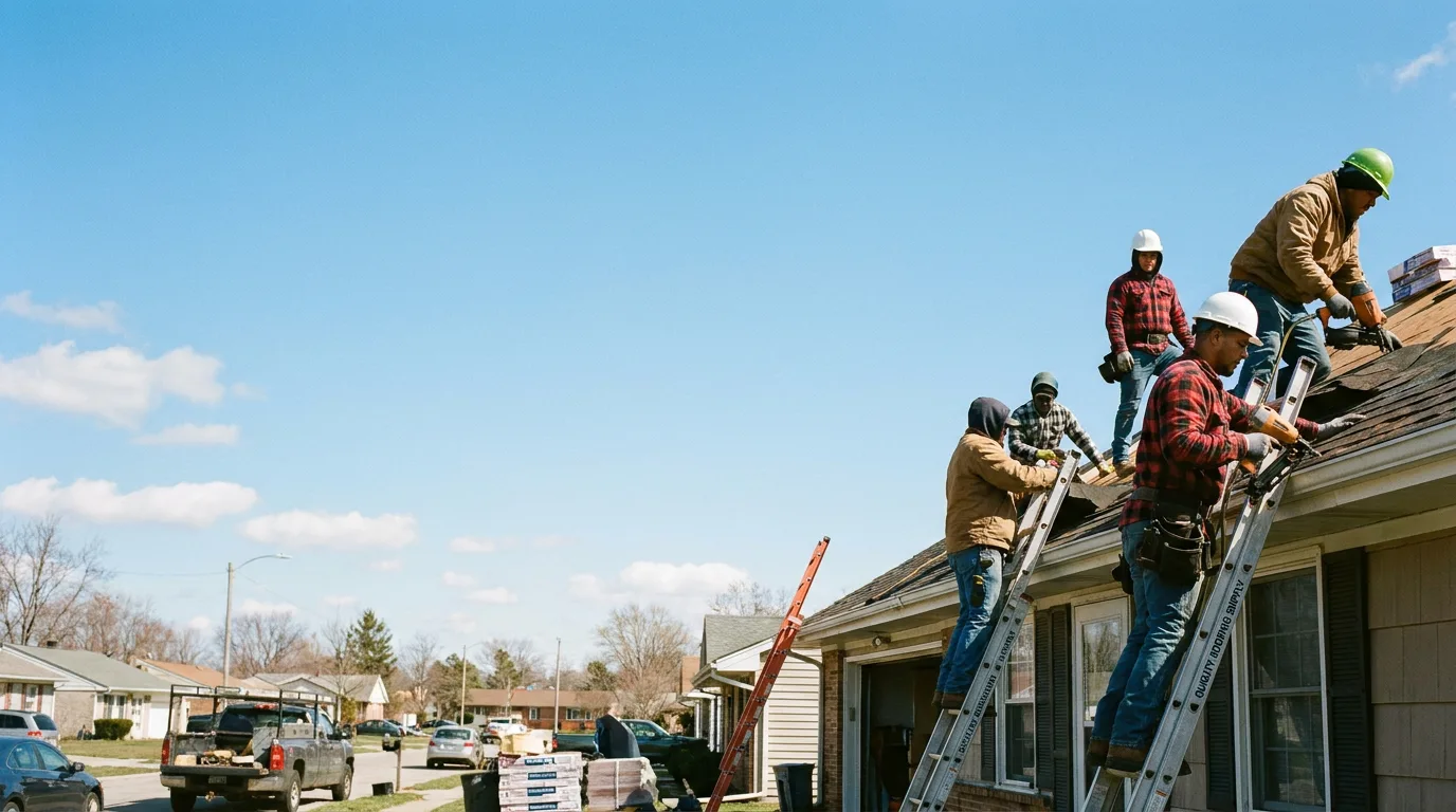 Roofing in Calvin, LA near me